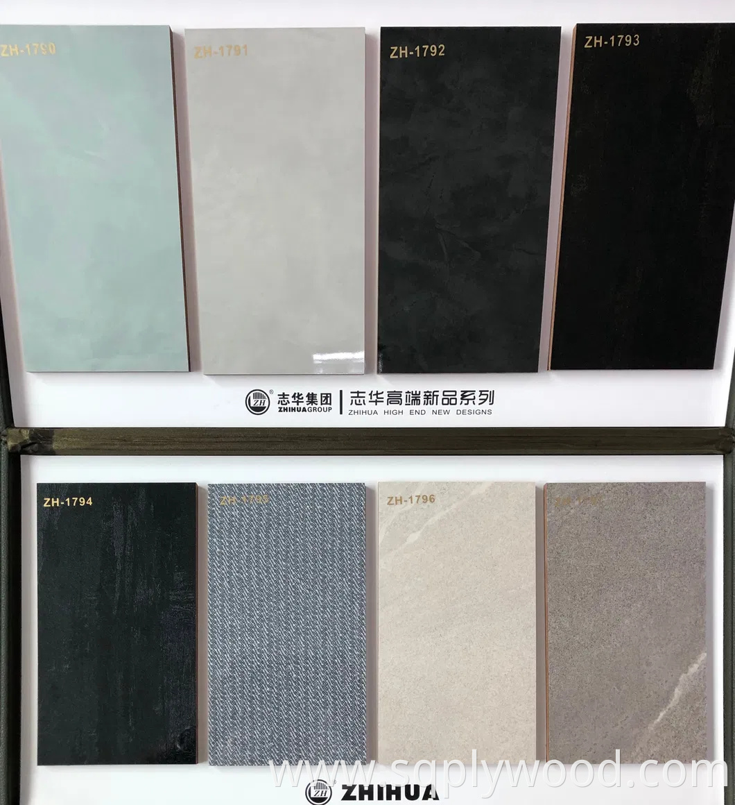 Zhihua UV Gloss MDF Board New Marble Colors of 2023